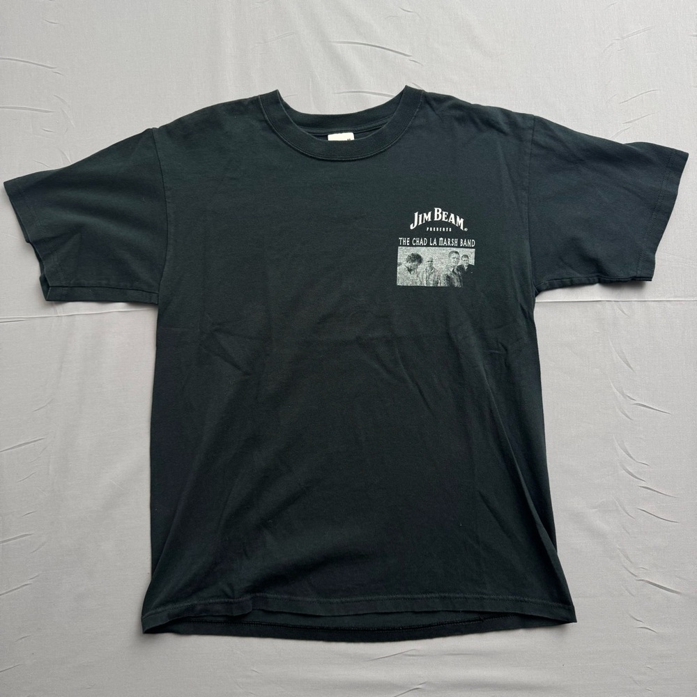 Jim Beam Vintage Shirt The Chad LaMarsh Band Distillery Promotional Advertising